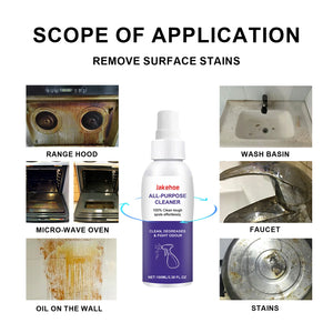 Heavy Oil Cleaner Powerful Kitchen Oil Stain Degreaser Oil Stains Remover Cleaning Grills Ovens Home Cooktop Cleaning Spray