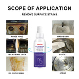 Heavy Oil Cleaner Powerful Kitchen Oil Stain Degreaser Oil Stains Remover Cleaning Grills Ovens Home Cooktop Cleaning Spray