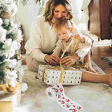 4 Rolls Christmas Pattern Toilet Paper Xmas Santa Claus Decor Tissue Towel Napkin Napkins