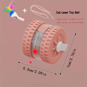 Intelligent Dog Toy Ball Electronic Interactive Cat Toy Usb Automatic Moving Bouncing Ball For Large Medium Dog Holiday Pet Gift
