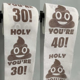 1 Roll Room Supplies Decor Tissue Birthday Gifts Toilet Paper Funny Birthday Rolls Roll Printed Funny Paper Towel