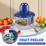 New Automatic Fruit Peeler Machine Wireless Portable Grape/Apple/ Garlic/plum/Peach Peeler for Home, Fast & Easy Kitchen Gadget