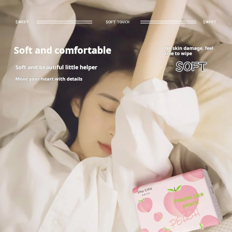 8 Packs Of Toilet Paper, 400 Large Napkins, Toilet Paper, Facial Tissue, Hand Towel, And Affordable Family Pack Toilet Paper