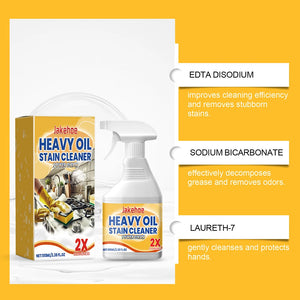 100ml Heavy Oil Cleaner Kitchen Oil Stain Powerful Degreaser Oil Stains Remover Cleaning Grills Oven Home Cooktop Cleaning Spray