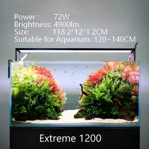 LED Aquarium light MICMOL Extreme II 450 600 900 1200 Adjustable bracket App Control Planted Growth Water Grass Fish Tank Lamps