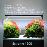 LED Aquarium light MICMOL Extreme II 450 600 900 1200 Adjustable bracket App Control Planted Growth Water Grass Fish Tank Lamps