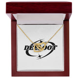 Interlocking Hearts Necklace (Yellow & White Gold Variants)